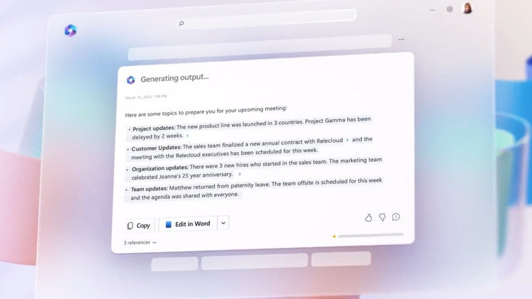 Microsoft announces Copilot: the AI-powered future of Office documents