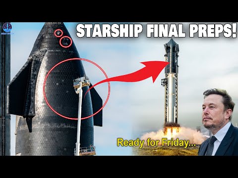Starship final preps for Friday launch, FAA license progress and unique F9 mission...