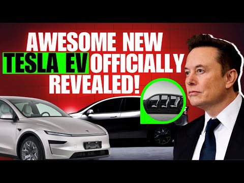 Game Changing New Tesla Model Y L with 6-seats rolls off production line!
