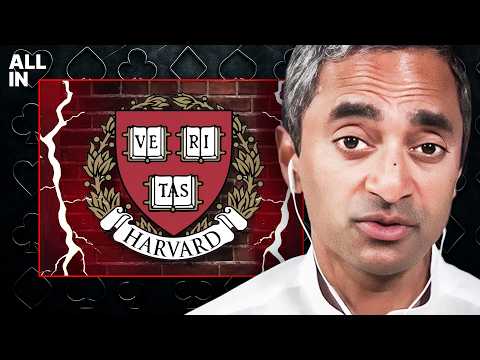 "Harvard Is Cooked" - Chamath On Harvard’s Future