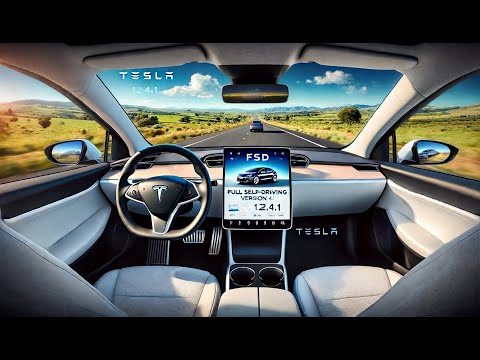 Revolutionize Your Driving Experience with Hands-Free Tesla FSD 12.4.1