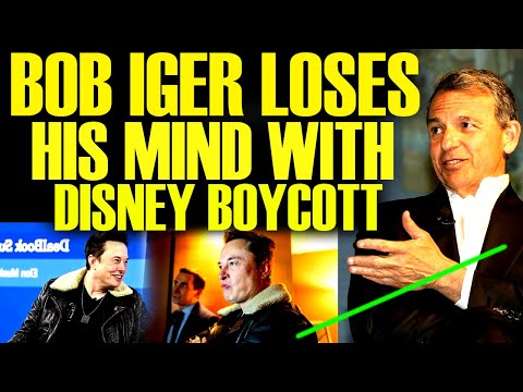 BOB IGER LOSES HIS MIND WITH DISNEY BOYCOTT AFTER ELON MUSK DRAMA! This Is A God-Awful Mess