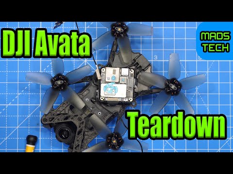 DJI Avata Complete Teardown - A Look At O3