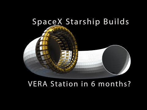 We could build this huge Space Station in 6 months