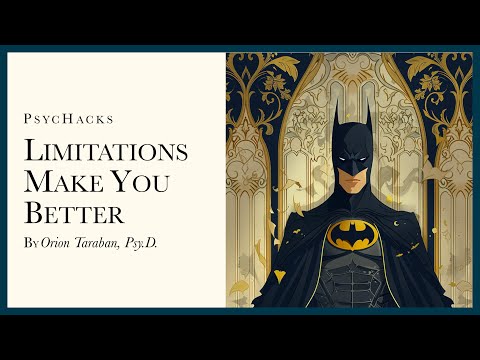 Find your Batman Rules and Embrace limitations for personal growth and success