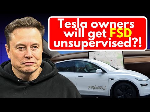 Tesla says FSD Unsupervised will be TURNED on for ALL Tesla Owners Soon