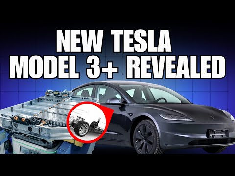 NEW Tesla Model 3+ gets 702km of range - coming in September!