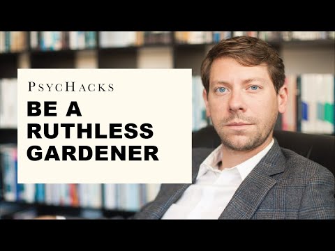 Master your mind: ruthless gardening tips