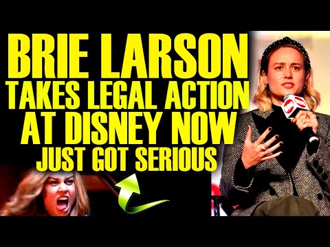 BRIE LARSON TAKES LEGAL ACTION AGAINST DISNEY! THE TRUTH Arrives After The Marvels Box Office Wreck