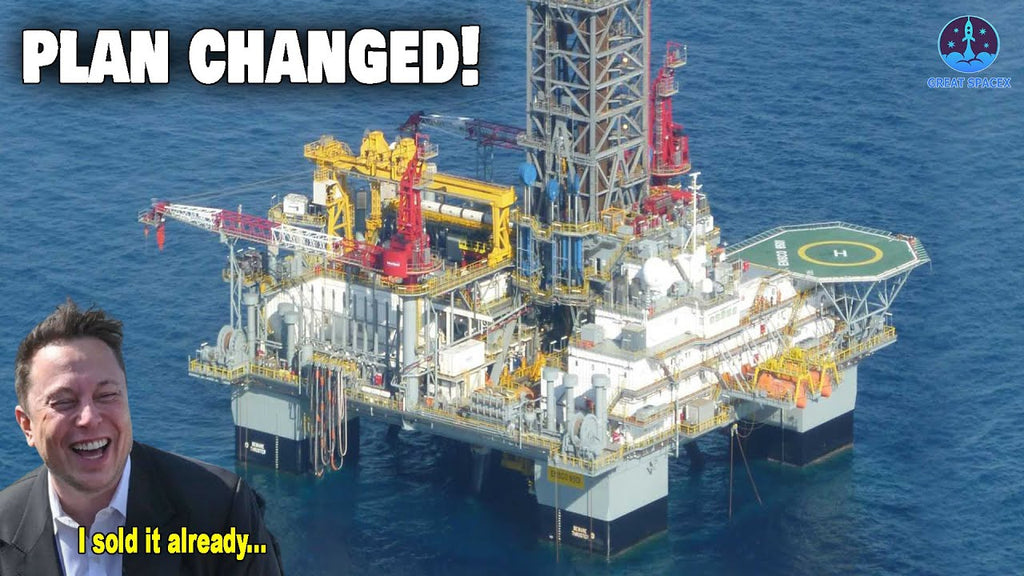 SpaceX's plan changed on the oil rig launch platforms