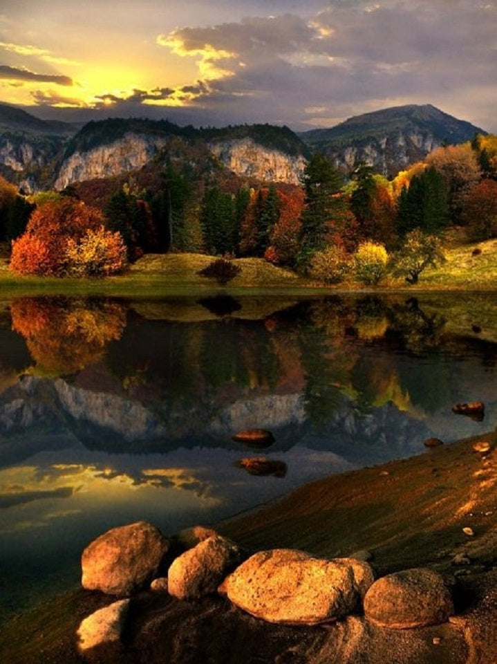 Early Autumn Lake, Bulgaria