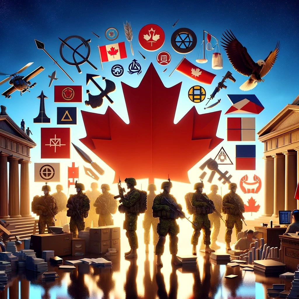 Canada's Military and Ideological Strife: A Critical Examination