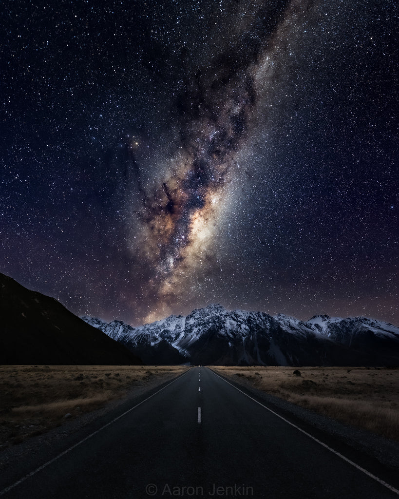 Cruising on the aptly named "Starlight Highway"