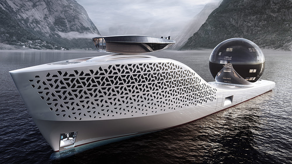 This Insane 984-Foot Explorer Gigayacht Has a Giant ‘Science Sphere’ for Research