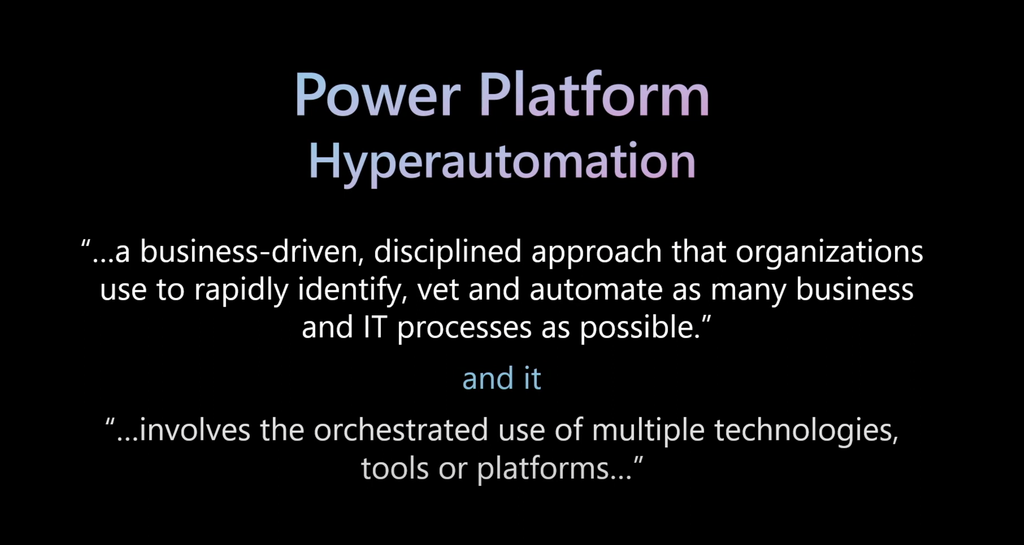 Scale hyperautomation in the cloud with Power Automate