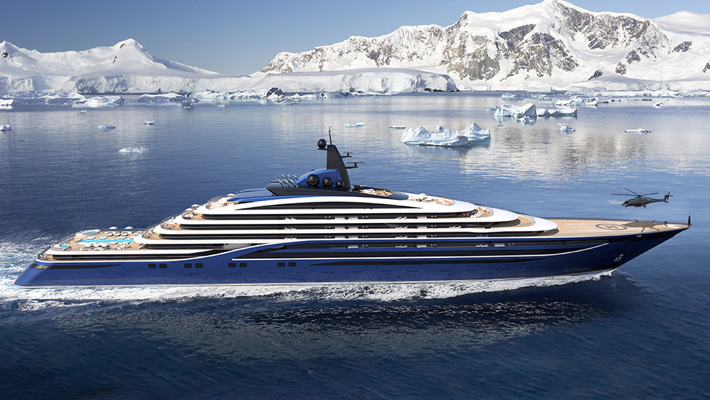 This Epic 728-Foot Superyacht Will Soon Be the World’s Largest and House 39 Luxury Condos