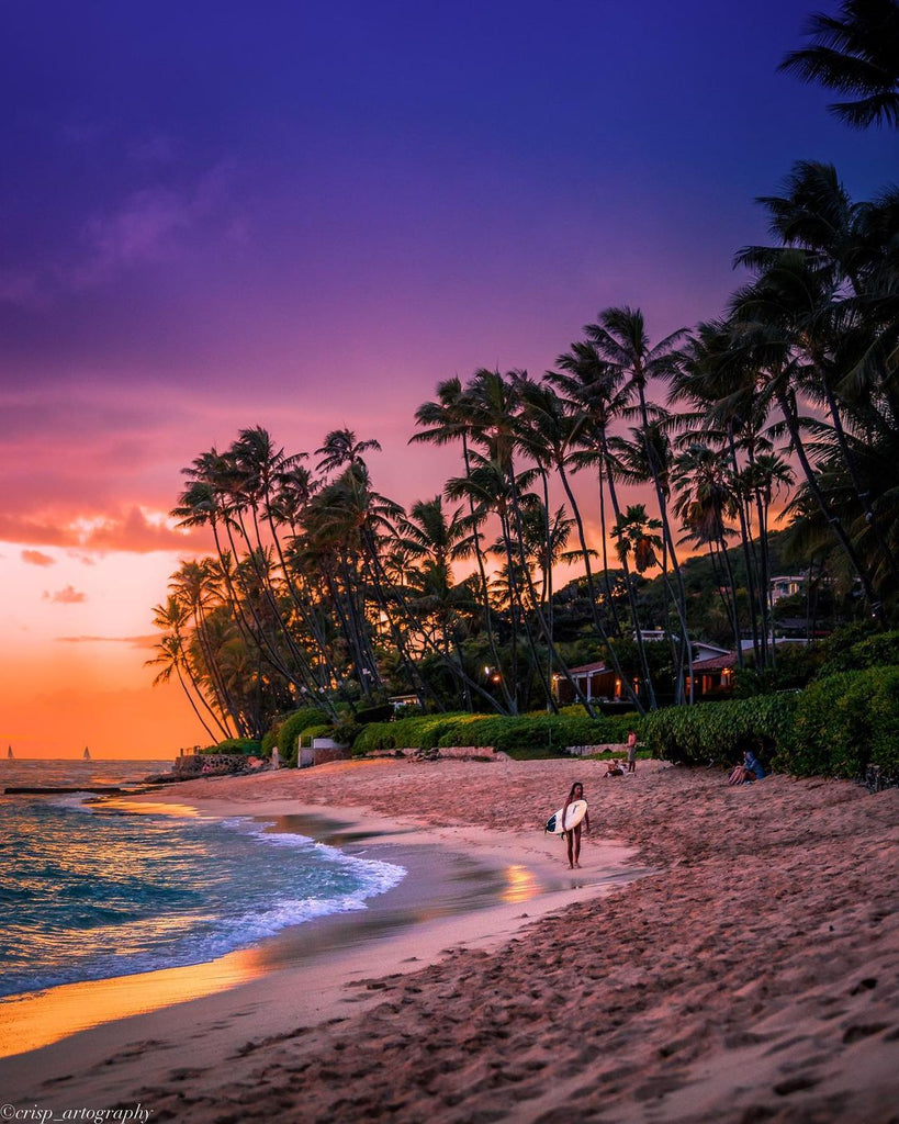 Sunset in Ewa Beach, Hawaii