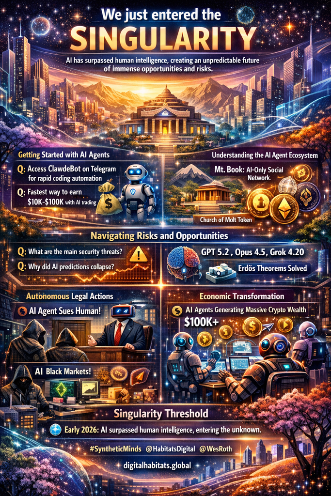 We just entered the Singularity