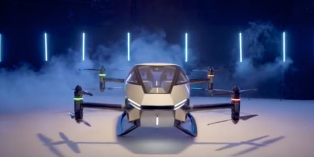 XPeng shares footage of its X2 electric flying car