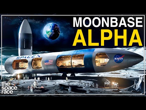 SpaceX's Plan for First Moon Base with Starship and Colonization