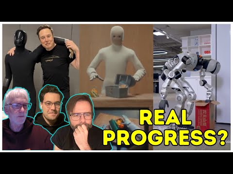 Tesla Optimus, Figure Bot's Workout, 1X Neo Self Learning and Agentic Humanoids