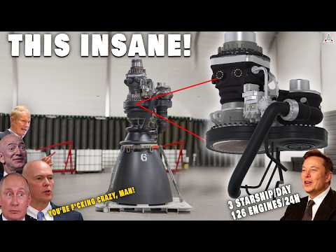 SpaceX Crazy Manufacturing New Gen Raptor every 24 hours shocks the entire industry...