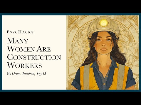 Many women are construction workers: it's a young person's job