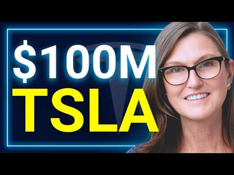 Tesla Bull Cathie Wood ARK Invest Buys $100M Tesla Stock