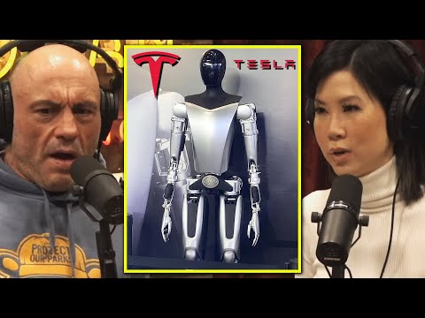 Joe Rogan: Tesla's Advanced Robots: Debunking Fake Media Coverage