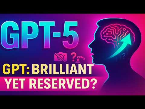 My GPT-5 First Reaction - It's smarter but there's a few things missing...
