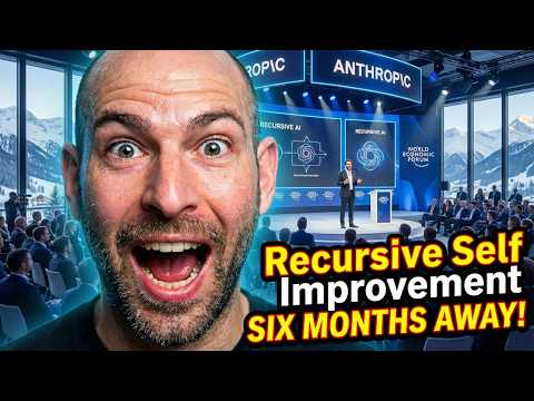 Dario Amodei: Recursive Self Improvement is SIX MONTHS away