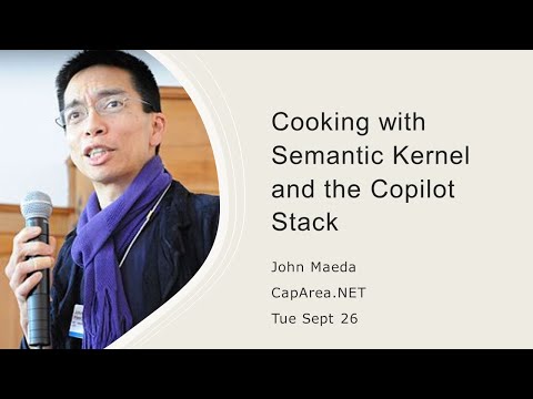 Cooking with Semantic Kernel and the Copilot Stack