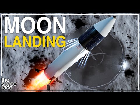 SpaceX and NASA's Mission to Land Astronauts on the Moon