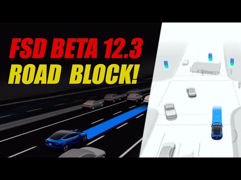 Tesla FSD 12.3 - The One Where All The Lanes Are Blocked