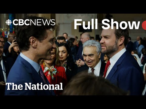 CBC News: The National | Trudeau and premiers push back on U.S. tariffs