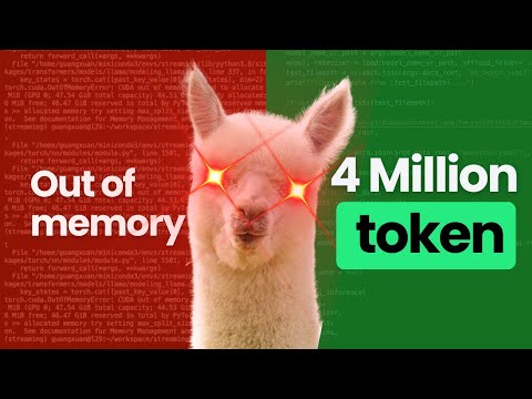 StreamingLLM - Extend Llama2 to 4 million token & 22x faster inference?