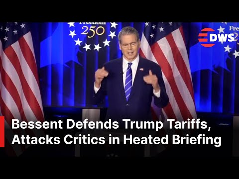 Full Fiery Davos Briefing: U.S. Treasury Secretary Bessent Slams Democrats, EU & Media | AC1E