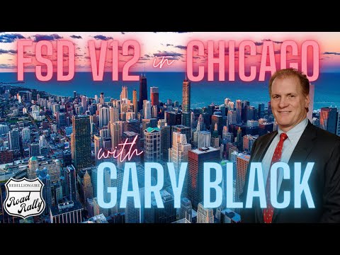 Tesla FSD V12 in Chicago with Gary Black