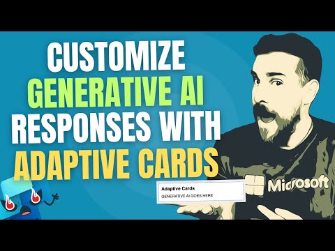 Customize Generative Answers Responses with Adaptive Cards | Copilot Studio