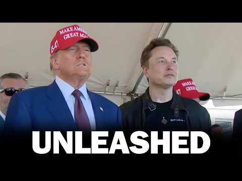 Trump + Musk at Historic Starship Flight