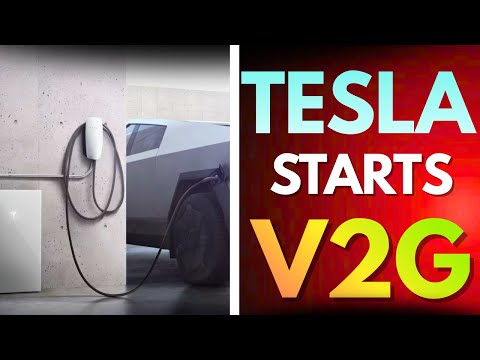 TESLA STARTS V2G Trials With Cybertruck - but it works on Model 3 and Y Too!