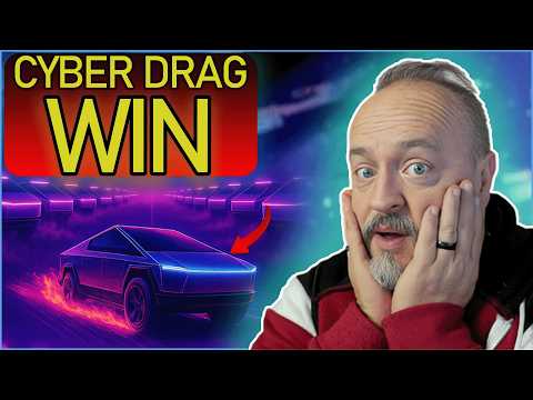 Cybertruck Drift MADNESS Skids Track Chaos