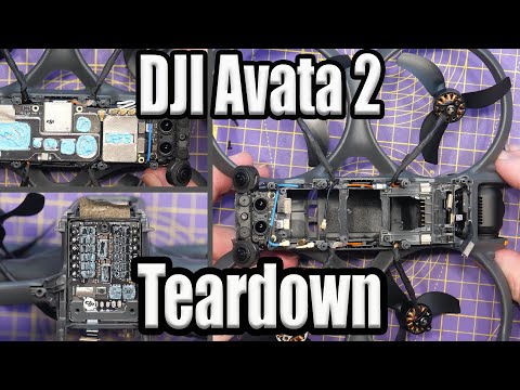 DJI Avata 2 Teardown: Repairing This Drone Is a Challenge