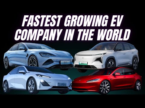 The fastest growing EV maker in the world is NO longer BYD