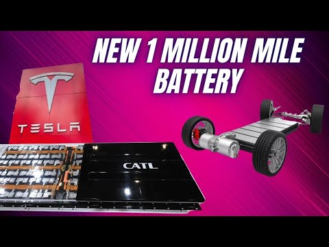 TESLA battery maker CATL reveal 1 million miles + zero degradation battery