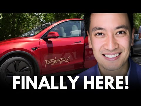 EPIC First Ever Tesla Robotaxi Ride!