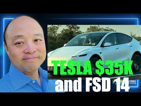 TSLA Crashes 10% AGAIN—But $70¢ Earnings & FSD 14 and $35K Model to the Rescue
