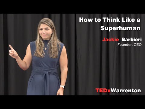 How to use AI to think like a superhuman | Jackie Barbieri | TEDxWarrenton