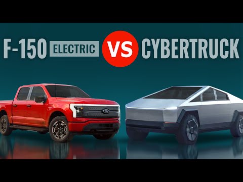 Electric Truck Showdown: Tesla Cybertruck vs. Ford F-150 Lightning