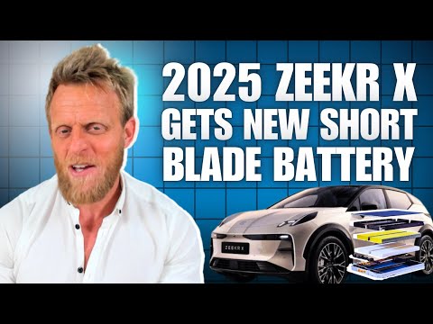 NEW 2025 Zeekr X launched with Aegis LFP battery and 25% discount